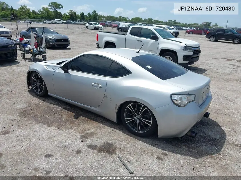 2013 Scion Fr-S VIN: JF1ZNAA16D1720480 Lot: 45616093