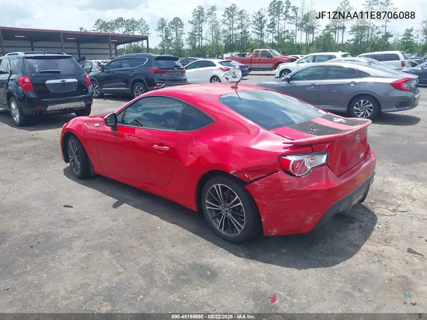 2014 Scion Fr-S VIN: JF1ZNAA11E8706088 Lot: 45198690