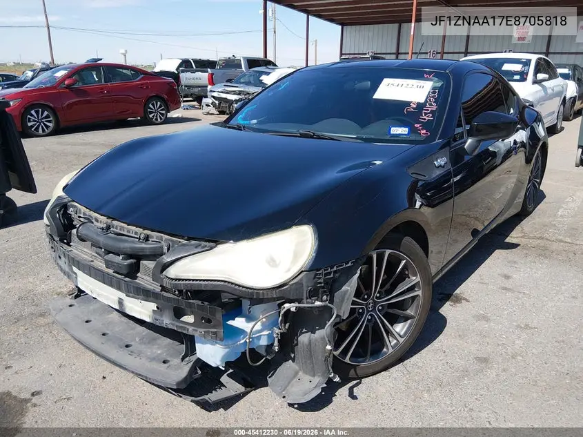 2014 Scion Fr-S VIN: JF1ZNAA17E8705818 Lot: 45412230