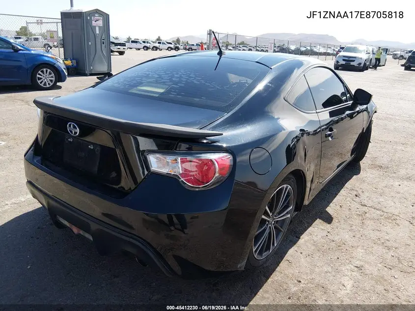 2014 Scion Fr-S VIN: JF1ZNAA17E8705818 Lot: 45412230