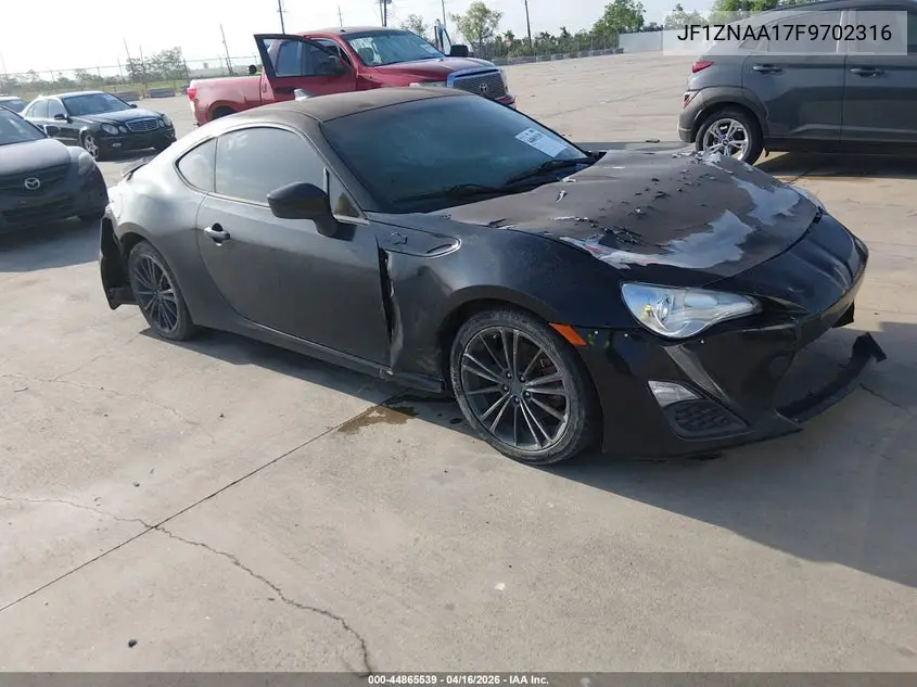 2015 Scion Fr-S VIN: JF1ZNAA17F9702316 Lot: 44865539