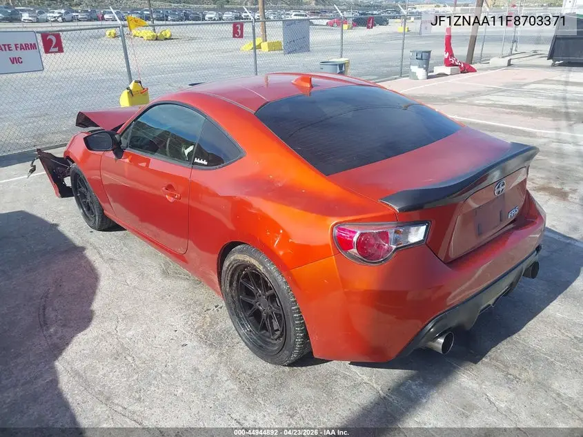 2015 Scion Fr-S VIN: JF1ZNAA11F8703371 Lot: 44944892