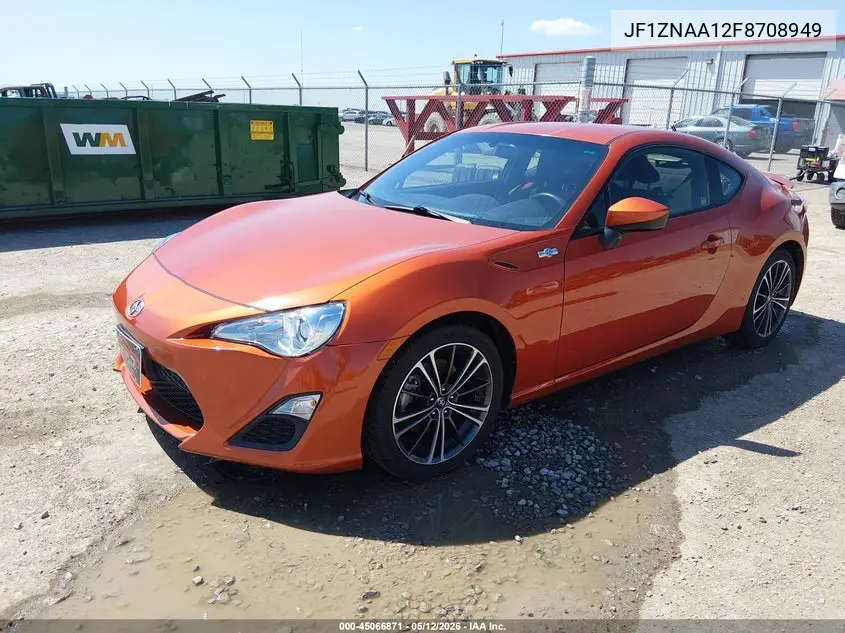 2015 Scion Fr-S VIN: JF1ZNAA12F8708949 Lot: 45066871