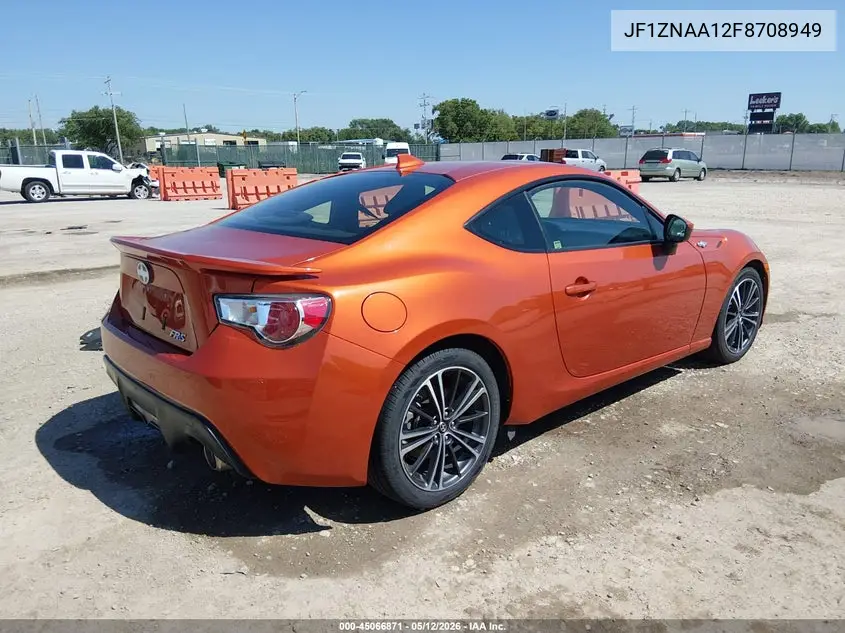 2015 Scion Fr-S VIN: JF1ZNAA12F8708949 Lot: 45066871