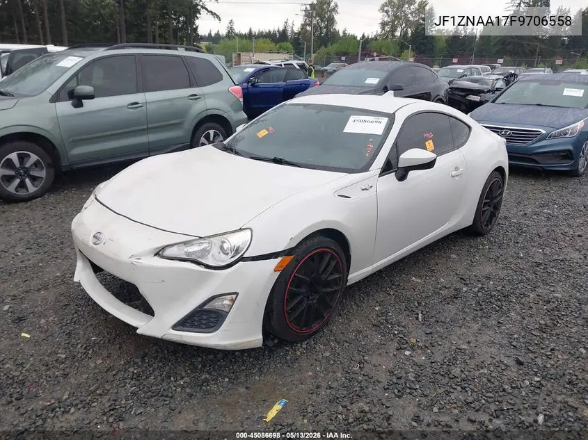 2015 Scion Fr-S VIN: JF1ZNAA17F9706558 Lot: 45086698