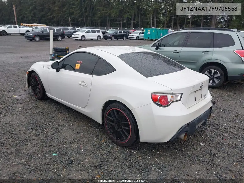 2015 Scion Fr-S VIN: JF1ZNAA17F9706558 Lot: 45086698