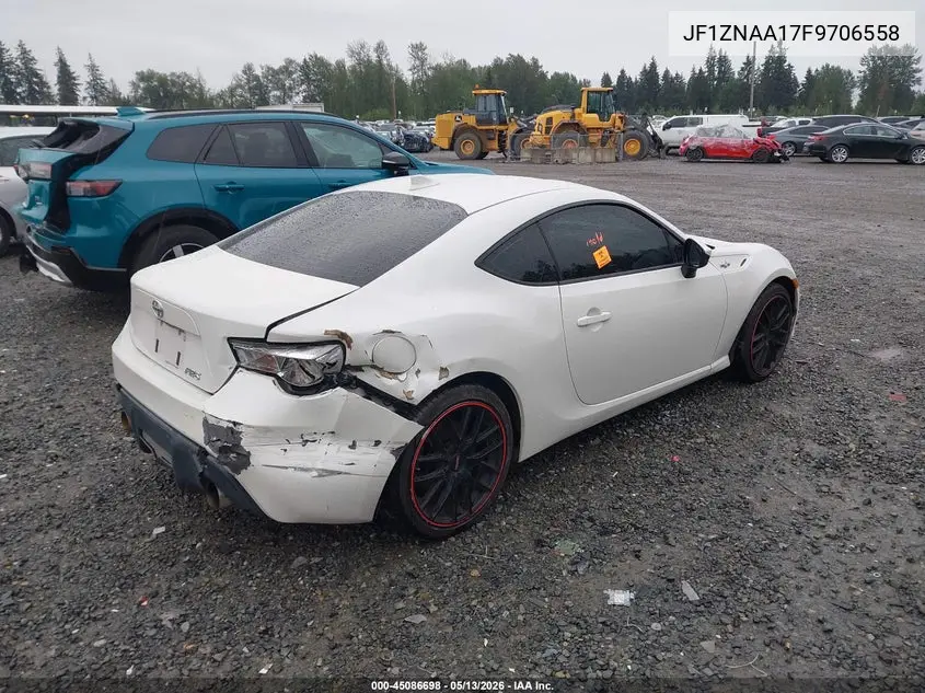 2015 Scion Fr-S VIN: JF1ZNAA17F9706558 Lot: 45086698