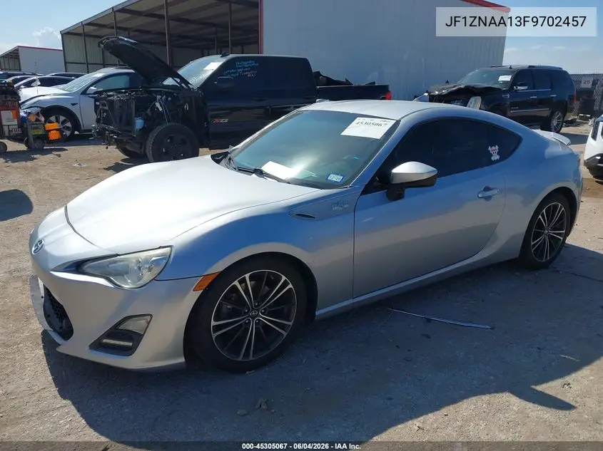 2015 Scion Fr-S VIN: JF1ZNAA13F9702457 Lot: 45305067