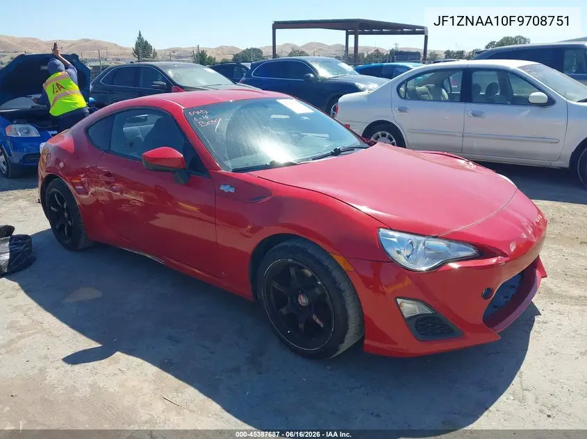 2015 Scion Fr-S VIN: JF1ZNAA10F9708751 Lot: 45387687