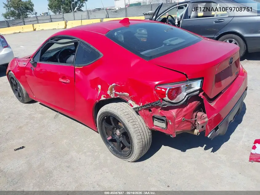 2015 Scion Fr-S VIN: JF1ZNAA10F9708751 Lot: 45387687