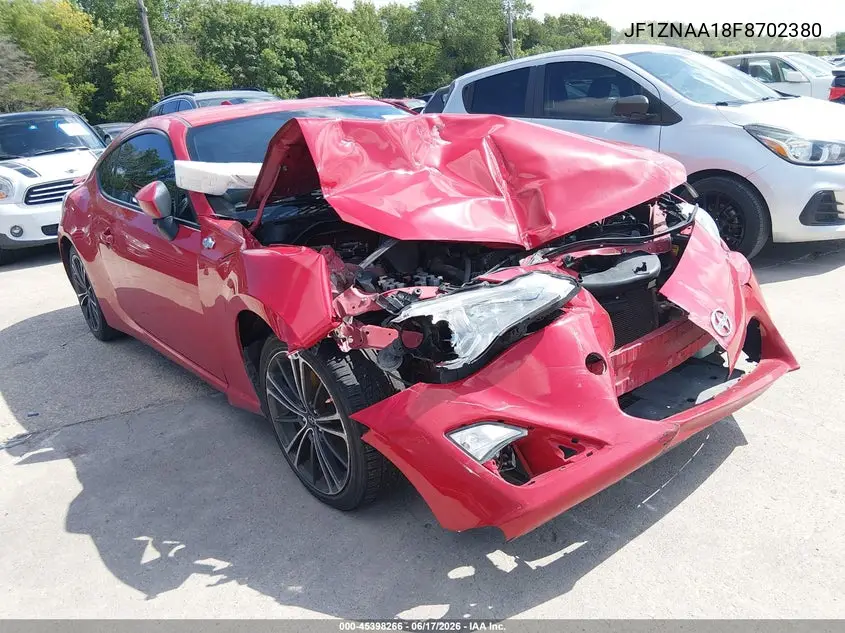 2015 Scion Fr-S VIN: JF1ZNAA18F8702380 Lot: 45398266