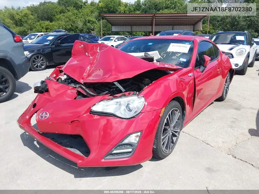 2015 Scion Fr-S VIN: JF1ZNAA18F8702380 Lot: 45398266
