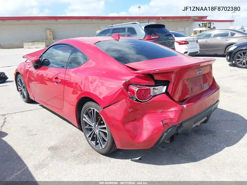 2015 Scion Fr-S VIN: JF1ZNAA18F8702380 Lot: 45398266