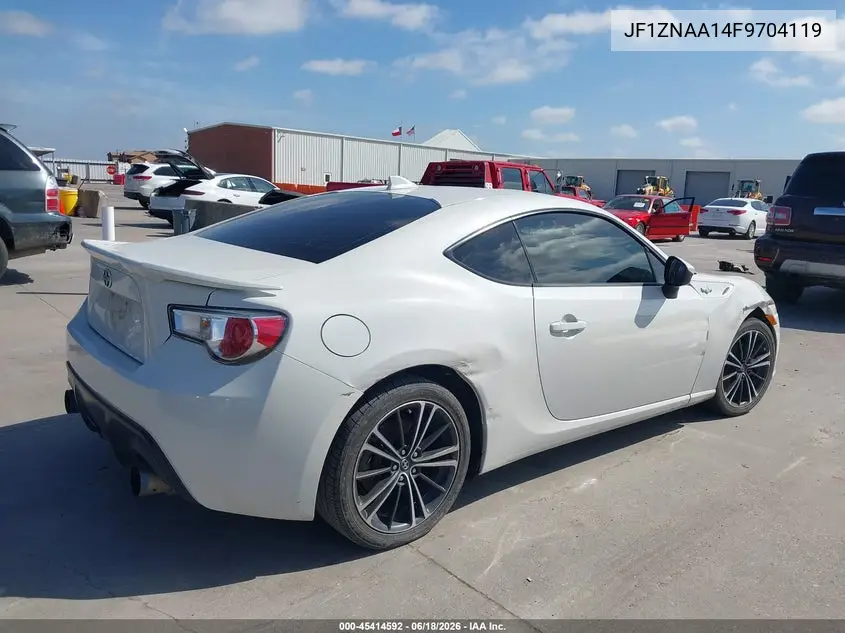 2015 Scion Fr-S VIN: JF1ZNAA14F9704119 Lot: 45414592