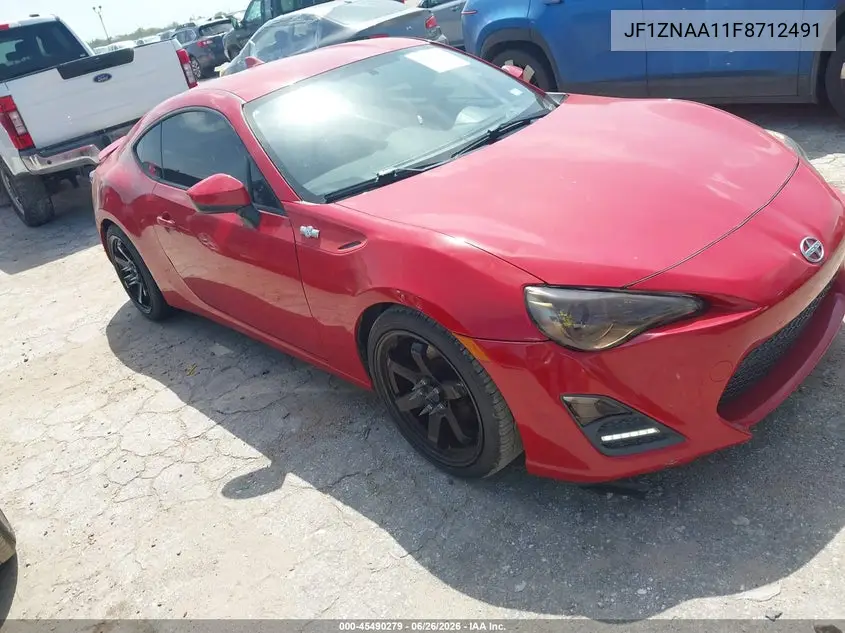 2015 Scion Fr-S VIN: JF1ZNAA11F8712491 Lot: 45490279
