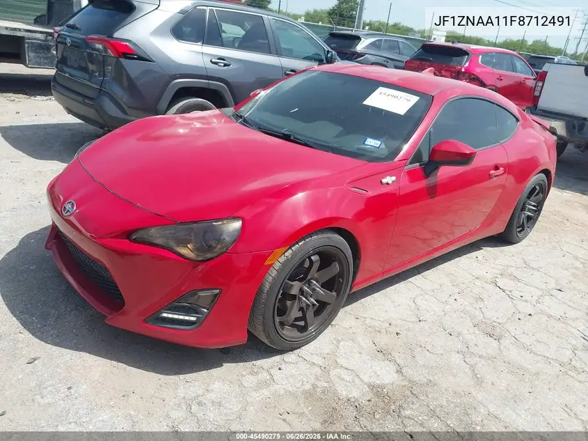 2015 Scion Fr-S VIN: JF1ZNAA11F8712491 Lot: 45490279