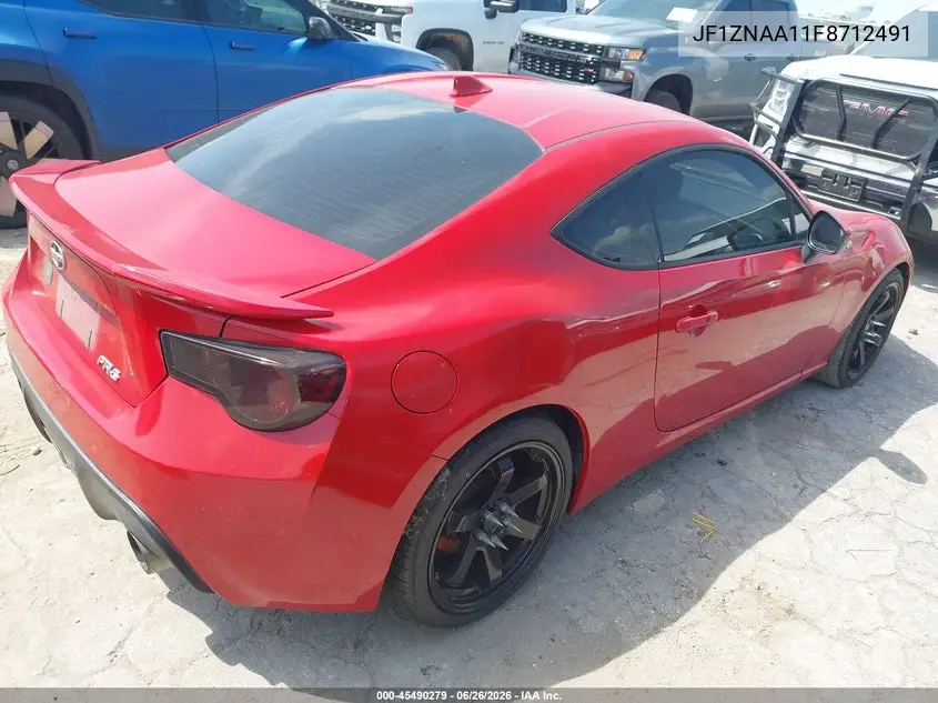 2015 Scion Fr-S VIN: JF1ZNAA11F8712491 Lot: 45490279