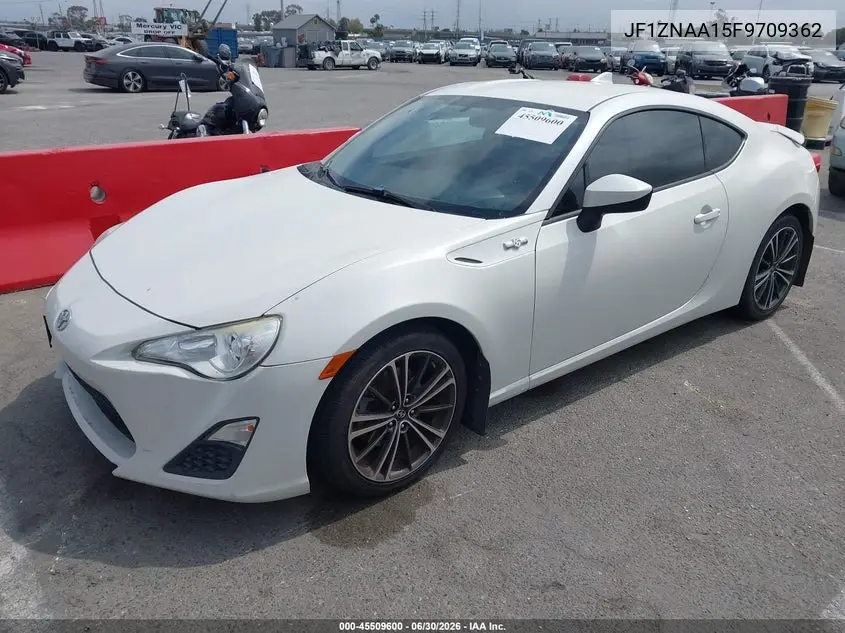 2015 Scion Fr-S VIN: JF1ZNAA15F9709362 Lot: 45509600