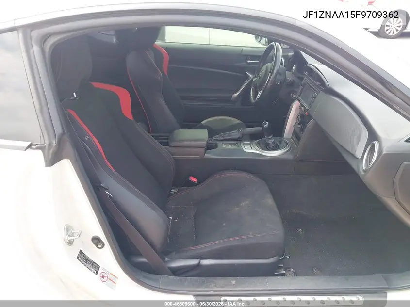 2015 Scion Fr-S VIN: JF1ZNAA15F9709362 Lot: 45509600