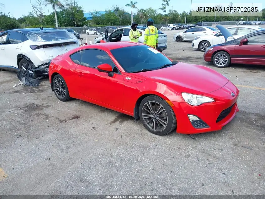 2015 Scion Fr-S VIN: JF1ZNAA13F9702085 Lot: 45513748