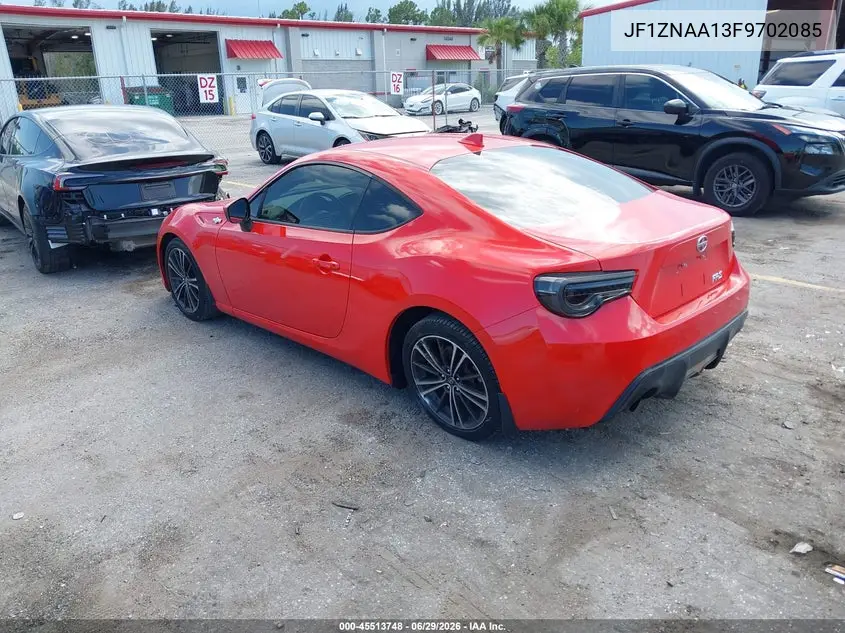 2015 Scion Fr-S VIN: JF1ZNAA13F9702085 Lot: 45513748