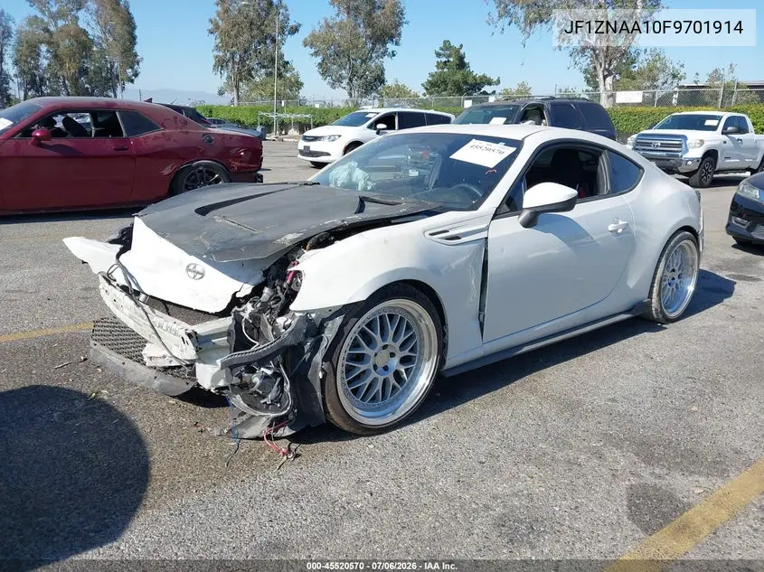 2015 Scion Fr-S VIN: JF1ZNAA10F9701914 Lot: 45520570