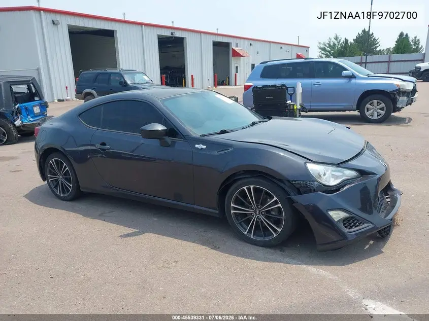 2015 Scion Fr-S VIN: JF1ZNAA18F9702700 Lot: 45539331