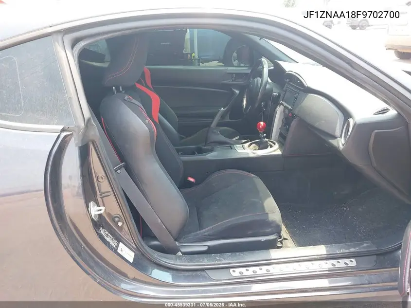 2015 Scion Fr-S VIN: JF1ZNAA18F9702700 Lot: 45539331
