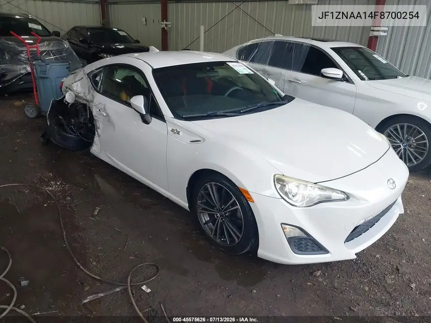 2015 Scion Fr-S VIN: JF1ZNAA14F8700254 Lot: 45575626