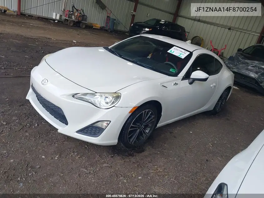 2015 Scion Fr-S VIN: JF1ZNAA14F8700254 Lot: 45575626