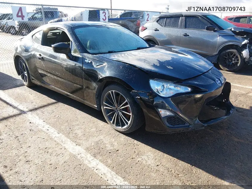 2016 Scion Fr-S VIN: JF1ZNAA17G8709743 Lot: 44989647