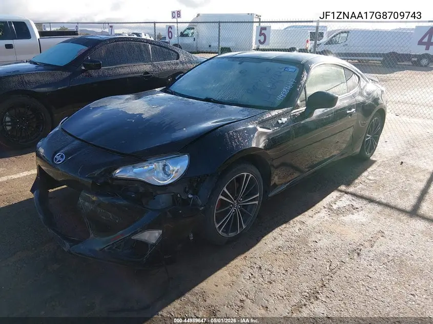 2016 Scion Fr-S VIN: JF1ZNAA17G8709743 Lot: 44989647