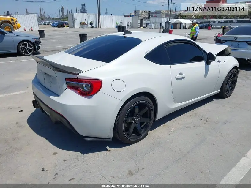 2016 Scion Fr-S VIN: JF1ZNAA11G8703114 Lot: 45044672