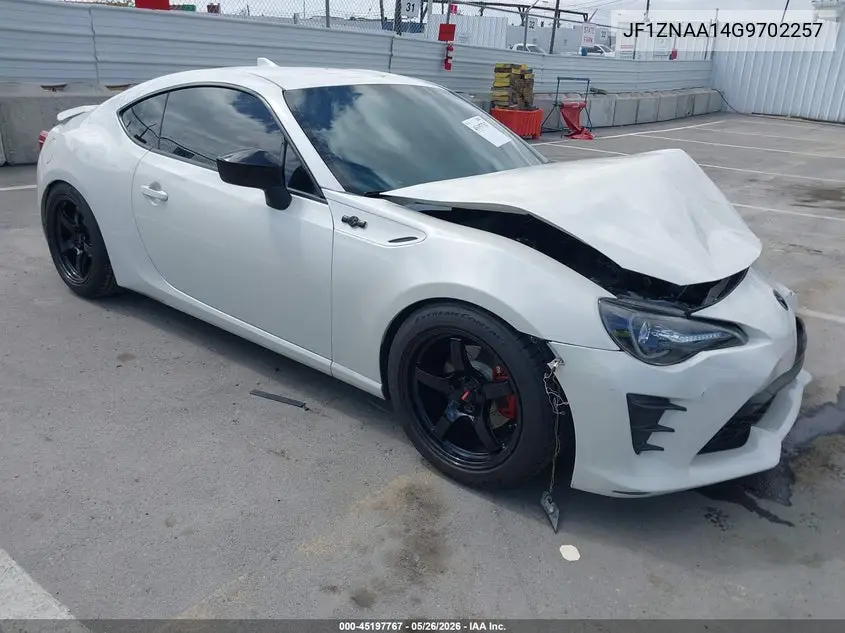 2016 Scion Fr-S VIN: JF1ZNAA14G9702257 Lot: 45197767