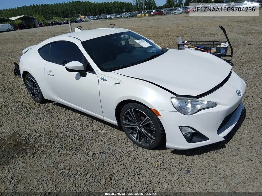 2016 Scion Fr-S VIN: JF1ZNAA16G9704236 Lot: 45279203