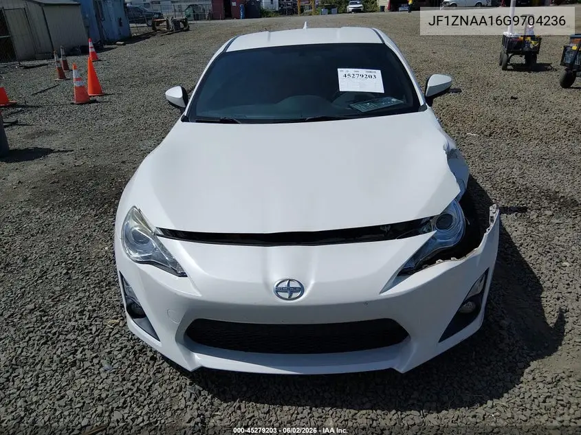 2016 Scion Fr-S VIN: JF1ZNAA16G9704236 Lot: 45279203
