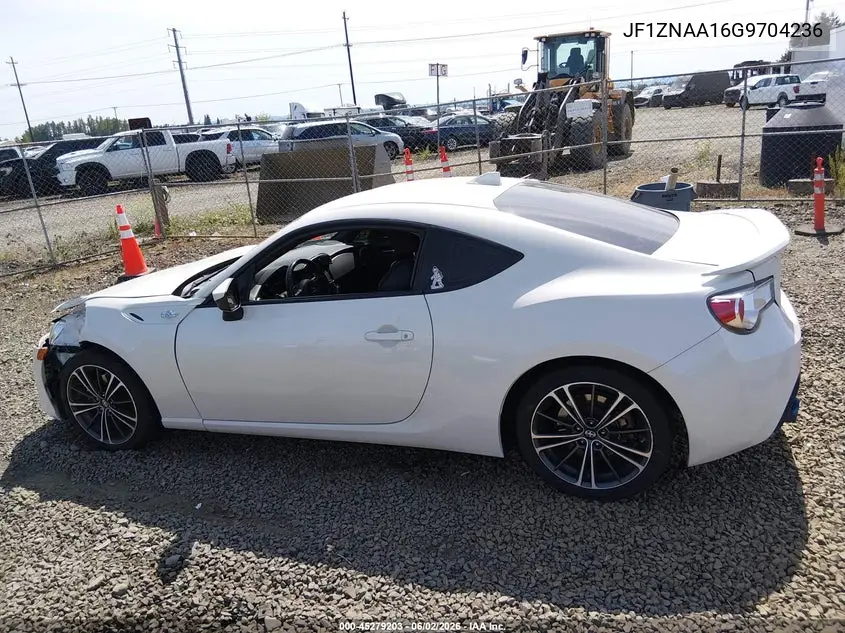 2016 Scion Fr-S VIN: JF1ZNAA16G9704236 Lot: 45279203