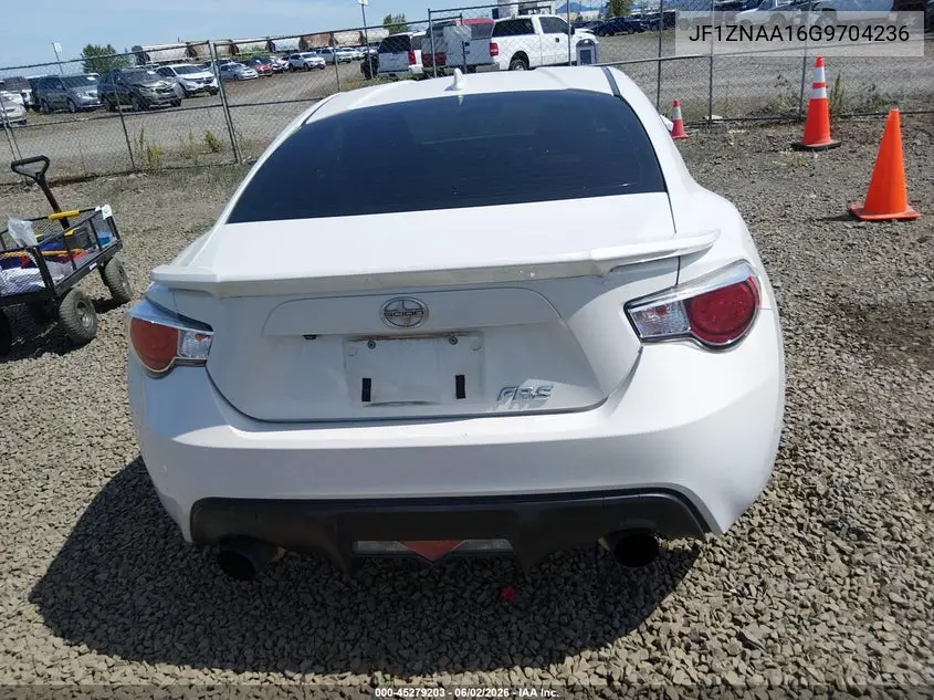 2016 Scion Fr-S VIN: JF1ZNAA16G9704236 Lot: 45279203
