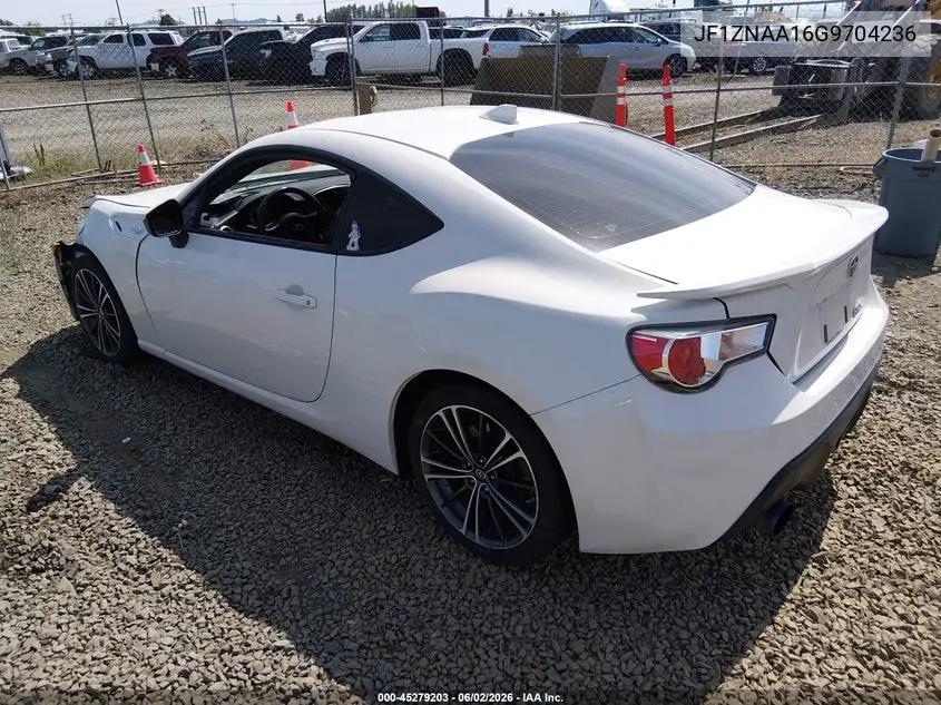 2016 Scion Fr-S VIN: JF1ZNAA16G9704236 Lot: 45279203