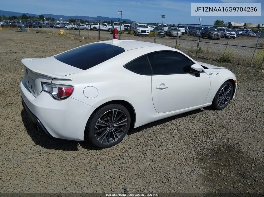 2016 Scion Fr-S VIN: JF1ZNAA16G9704236 Lot: 45279203