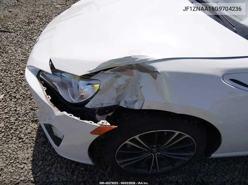 2016 Scion Fr-S VIN: JF1ZNAA16G9704236 Lot: 45279203