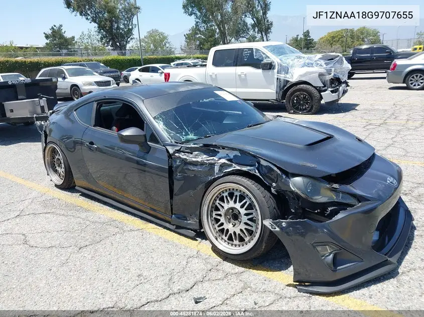 2016 Scion Fr-S VIN: JF1ZNAA18G9707655 Lot: 45281874