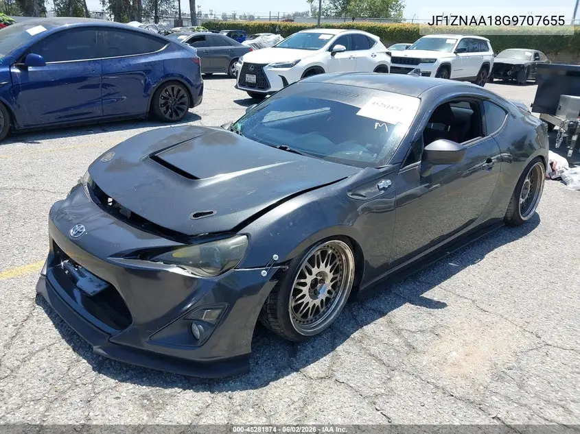 2016 Scion Fr-S VIN: JF1ZNAA18G9707655 Lot: 45281874
