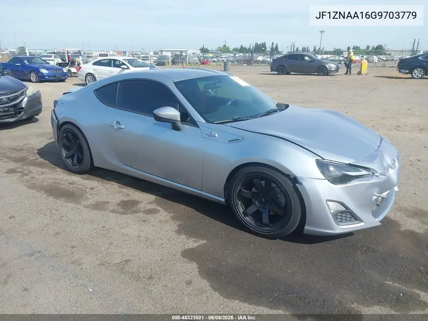 2016 Scion Fr-S VIN: JF1ZNAA16G9703779 Lot: 45323501