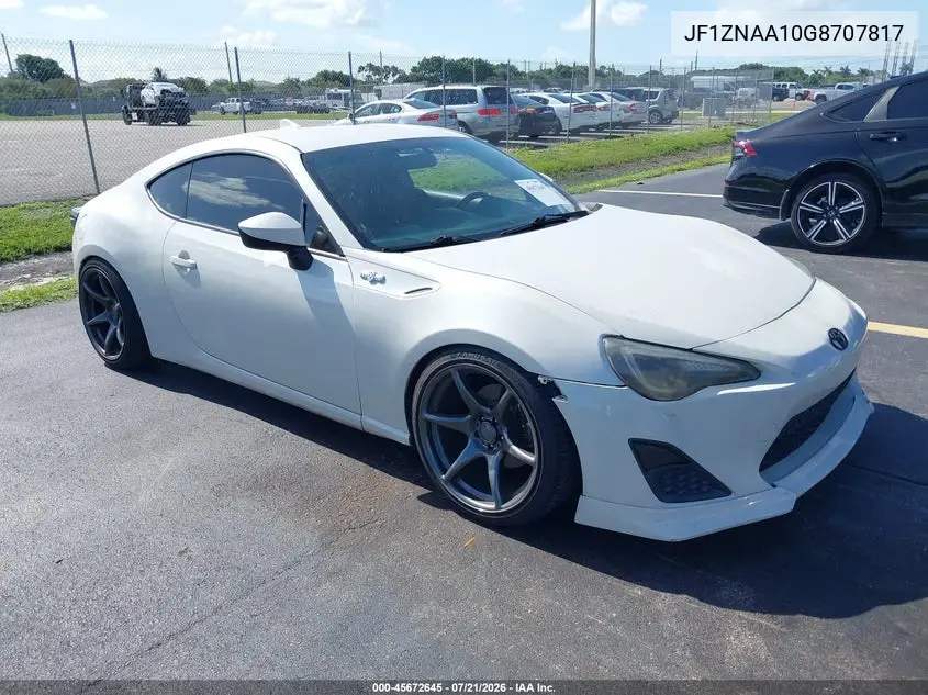 2016 Scion Fr-S VIN: JF1ZNAA10G8707817 Lot: 45672645
