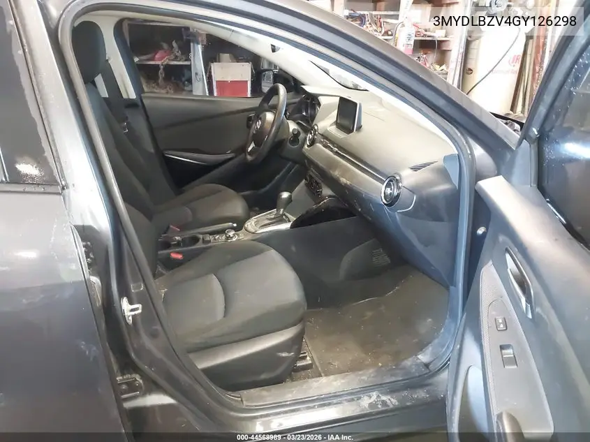 2016 Scion Ia VIN: 3MYDLBZV4GY126298 Lot: 44568989