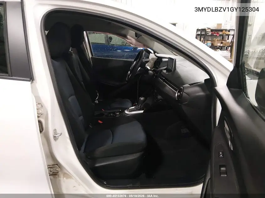 2016 Scion Ia VIN: 3MYDLBZV1GY125304 Lot: 45132876