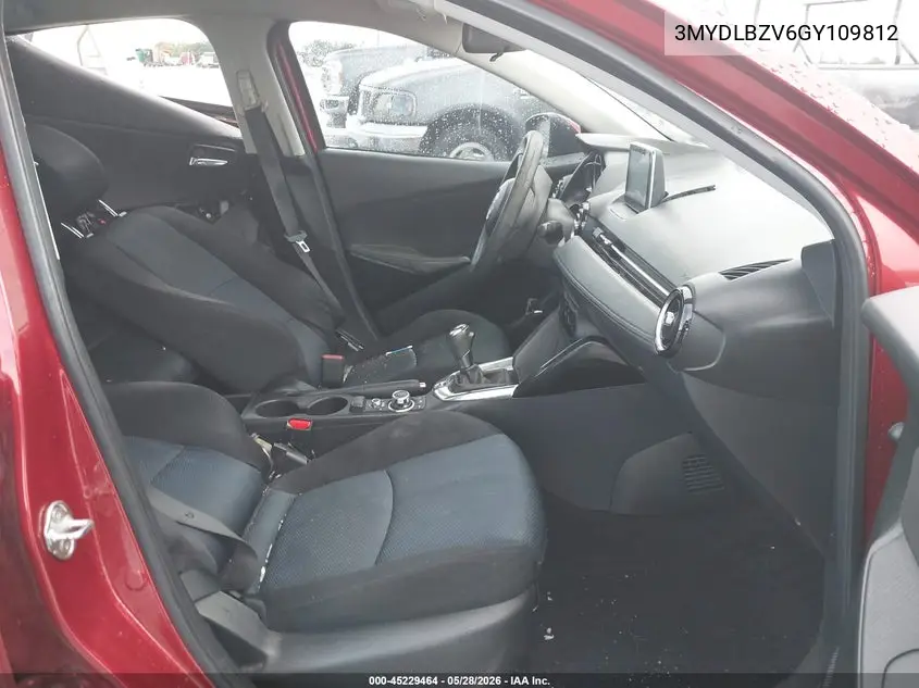 2016 Scion Ia VIN: 3MYDLBZV6GY109812 Lot: 45229464