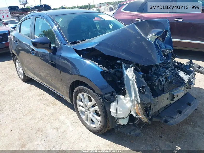 2016 Scion Ia VIN: 3MYDLBZV4GY131999 Lot: 45350957