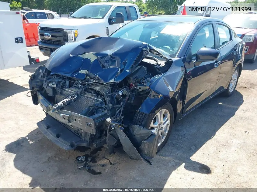 2016 Scion Ia VIN: 3MYDLBZV4GY131999 Lot: 45350957